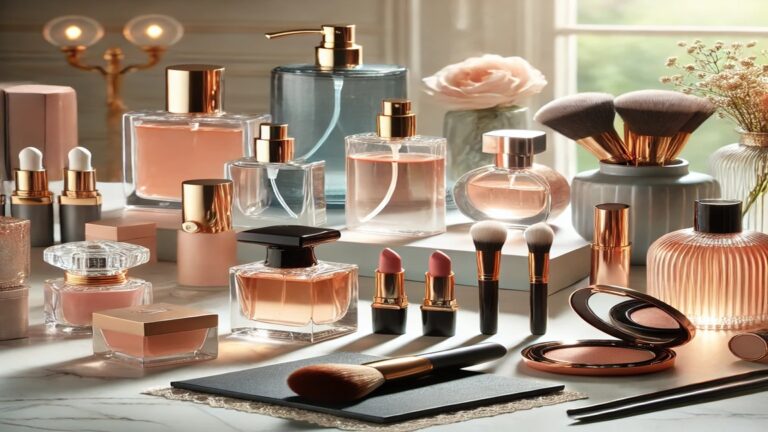 Produits de beauté en vente sur Amazon, articles variés incluant maquillage, soins de la peau, et cosmétiques.